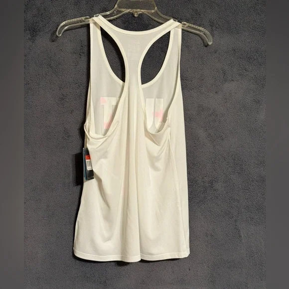 NWT Nike White Athletic DRI-FIT Tank Top Size Large - Picture 6 of 14